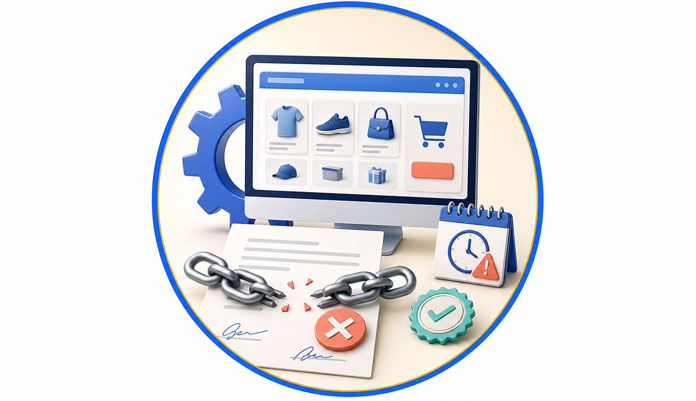 Peritaje de páginas web, ERP y software por incumplimiento de contrato