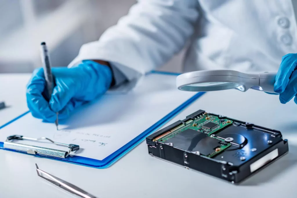 Peritaje de hardware y equipos informáticos