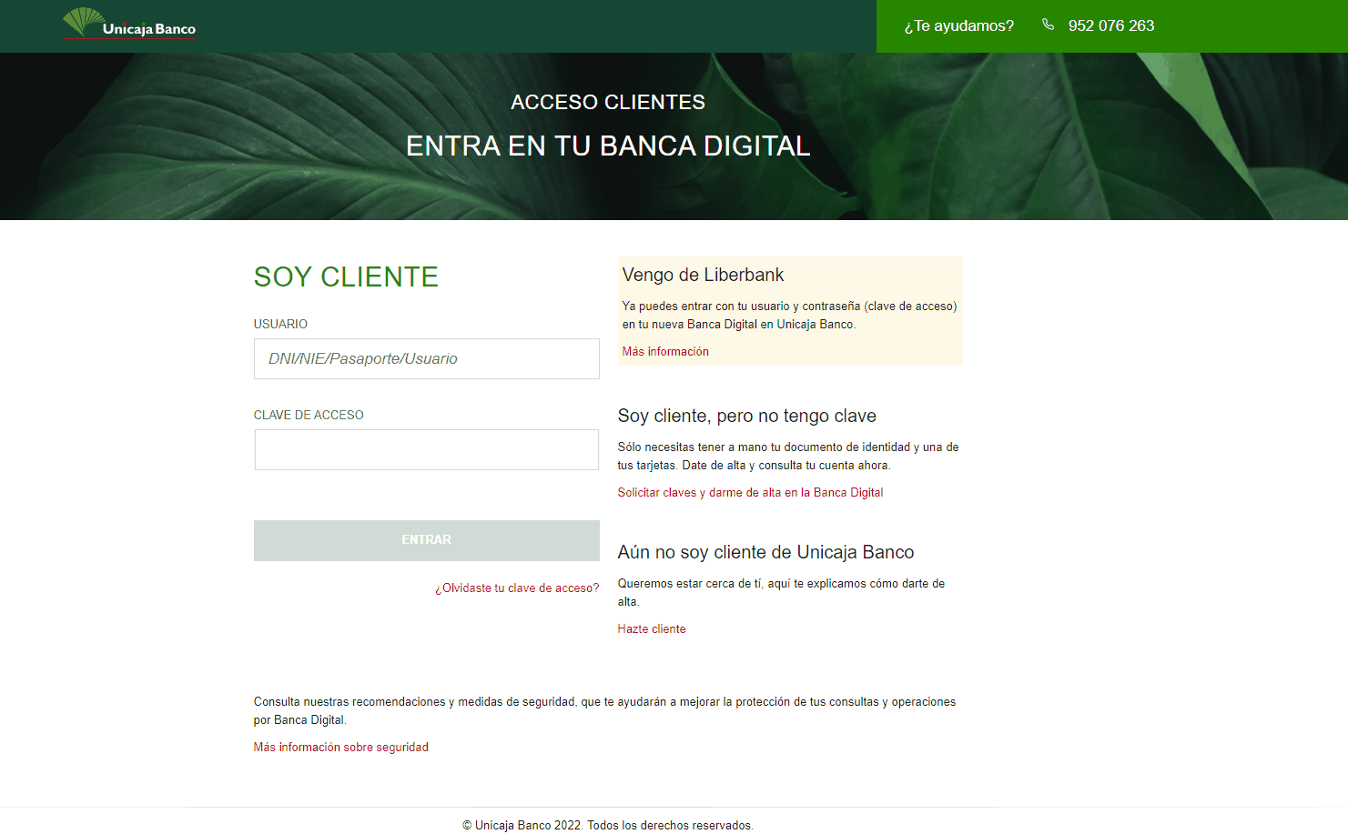 Nuevo ataque de phishing tras la fusion de Unicaja y Liberbank 1