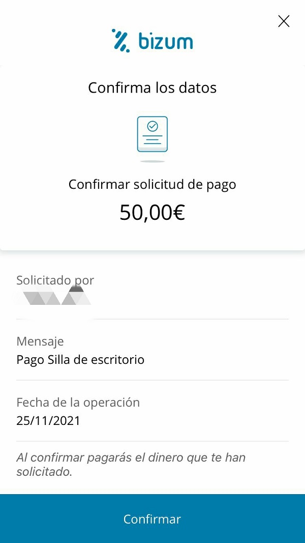 Estafa del Bizum inverso 2