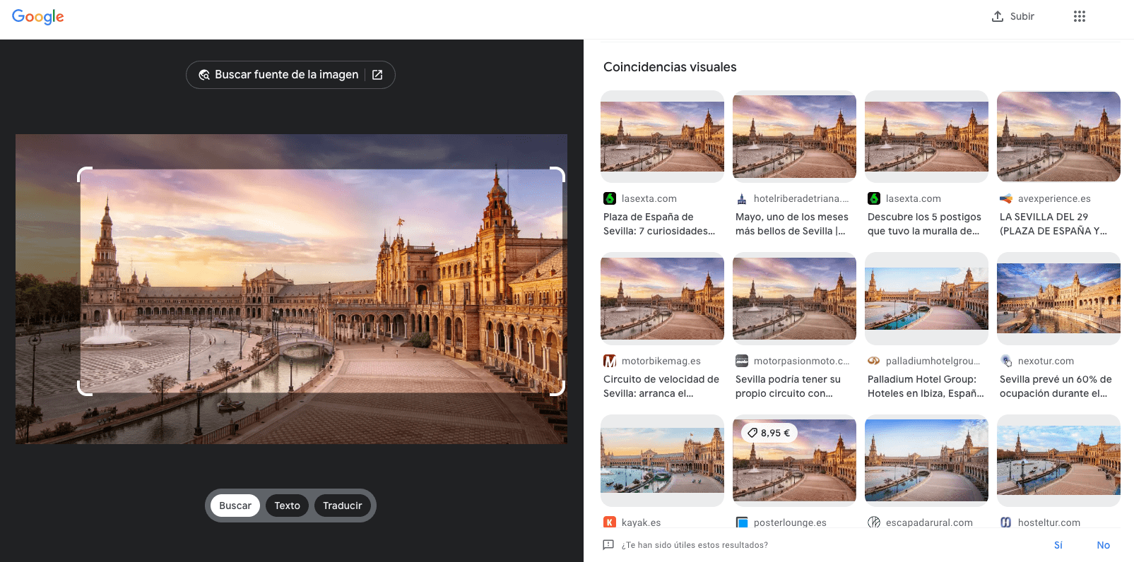 Peritar imagen con derechos de autor con Google Lens