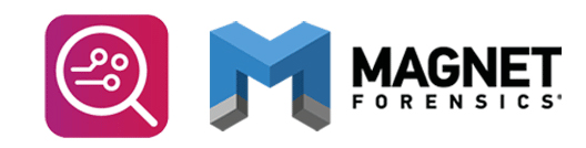 Logotipo de Magnet Forensics, herramienta de análisis forense digital